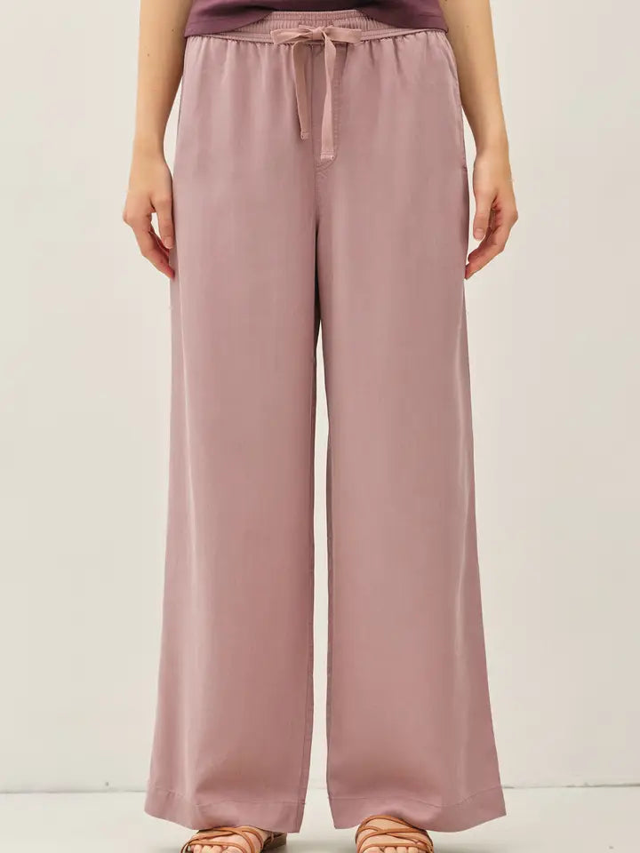 Tencel Wide Leg Pants Iris
