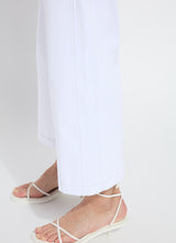 Layton Wide Leg Crop Pants White