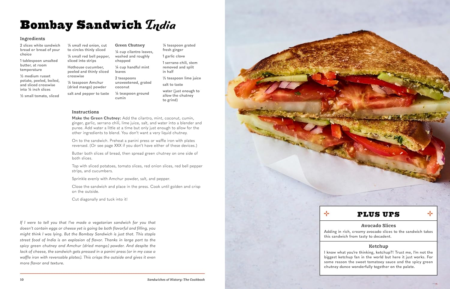 Sandwiches of History: The Cookbook