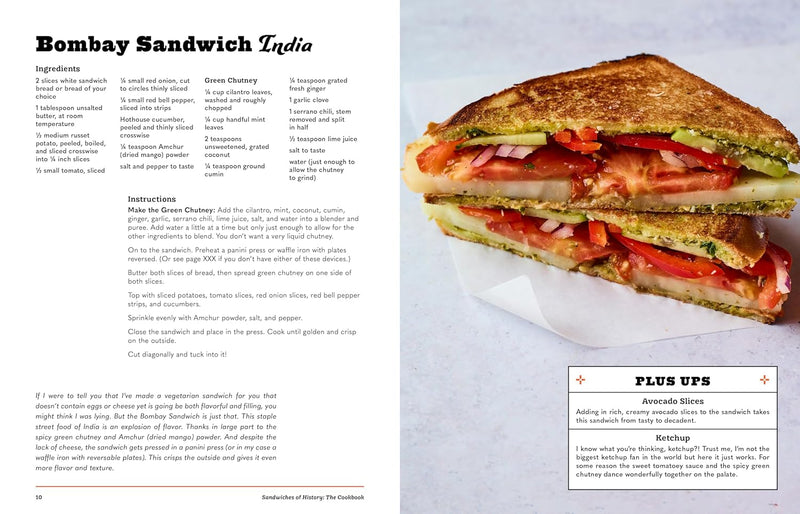 Sandwiches of History: The Cookbook