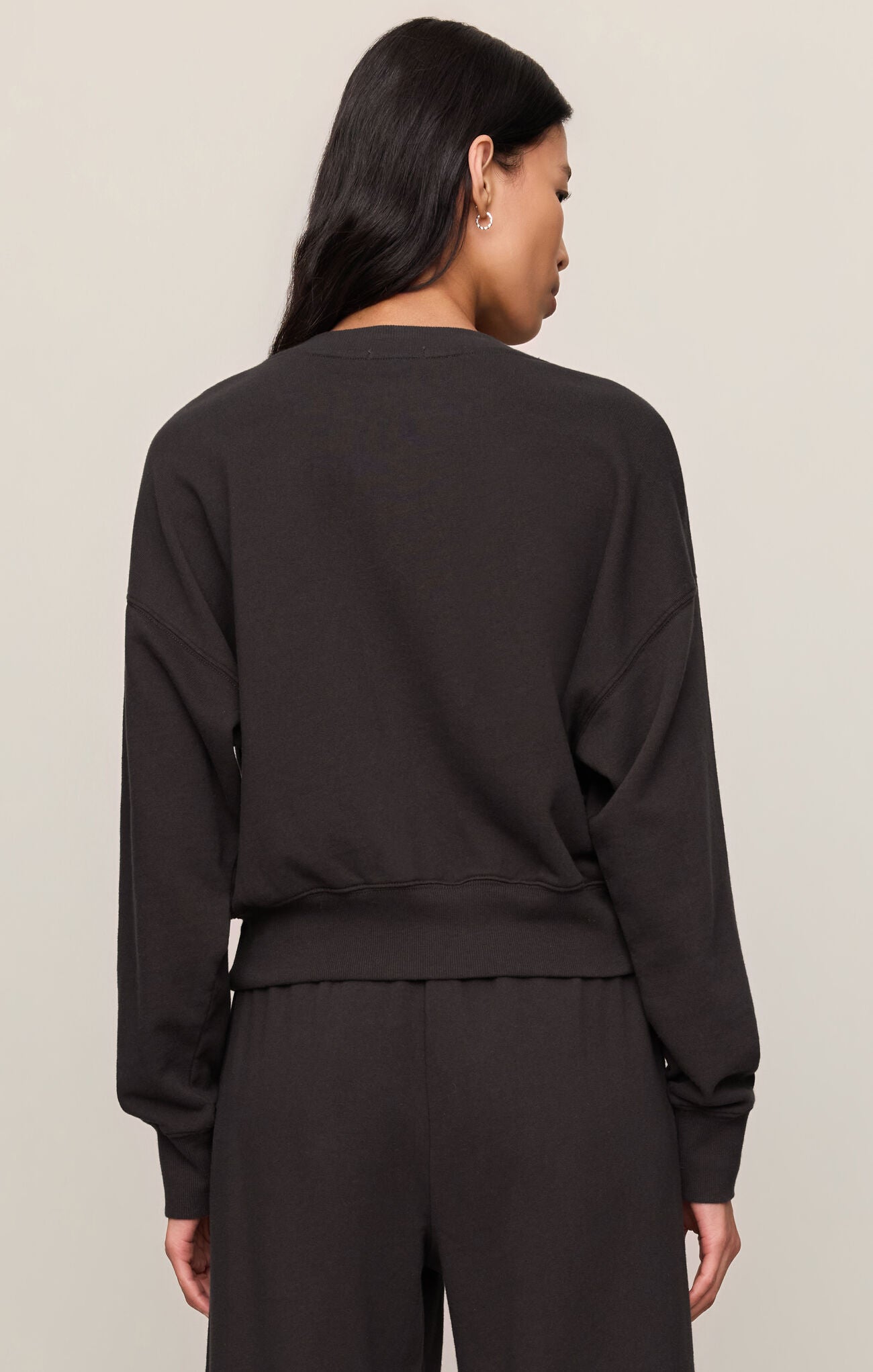 Clubhouse Sweatshirt Ash Black