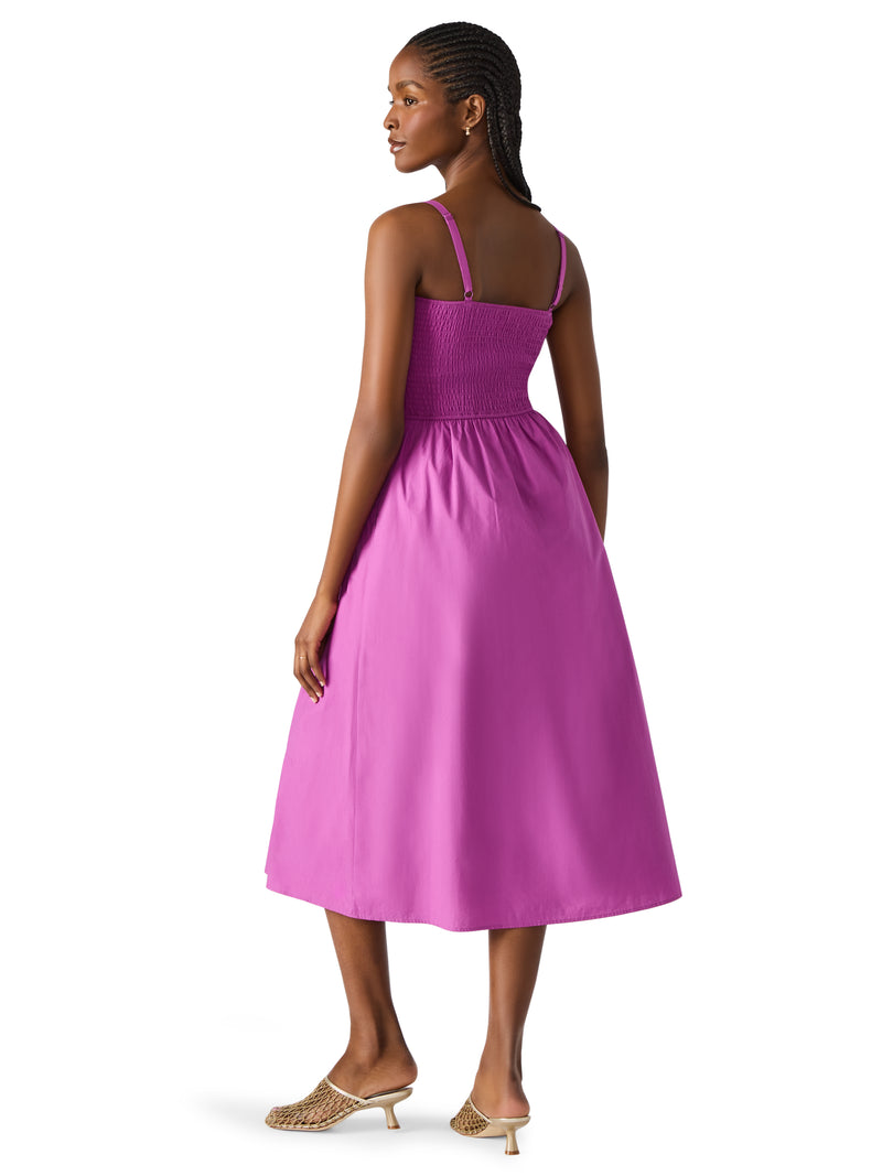 Codie Midi Dress Radiant Orchid Broadway in Stanley Codie Midi Dress Radiant Orchid Broadway in Stanley