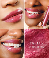 City Lips Plumping Gloss Raspberry