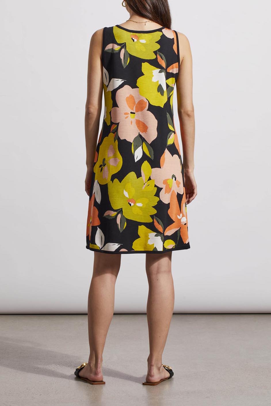 Reversible A Line Pocket Dress Pear