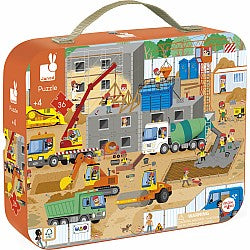 Construction Site Puzzle - 36 PCS