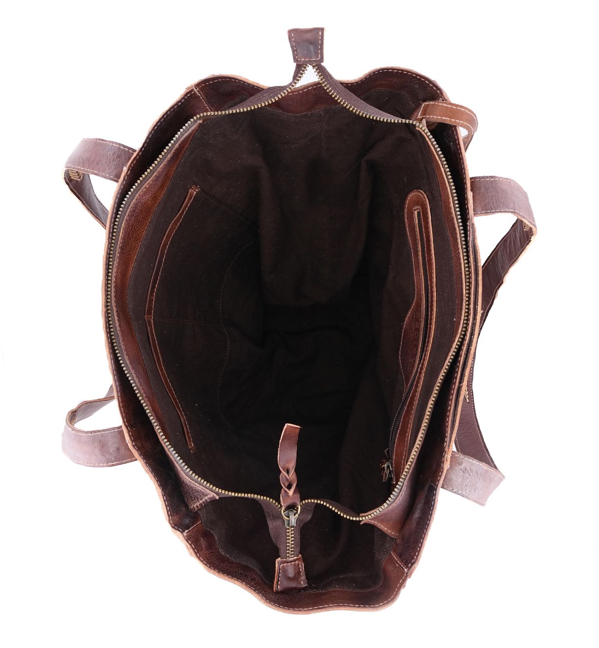 Amelie Tote Bag Tan Teak + Mason