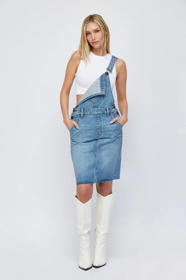 Pixie Back Slit Skirtall