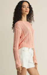 Upland Crochet Sweater Bellini