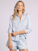 Myla Shirt Blue Fin