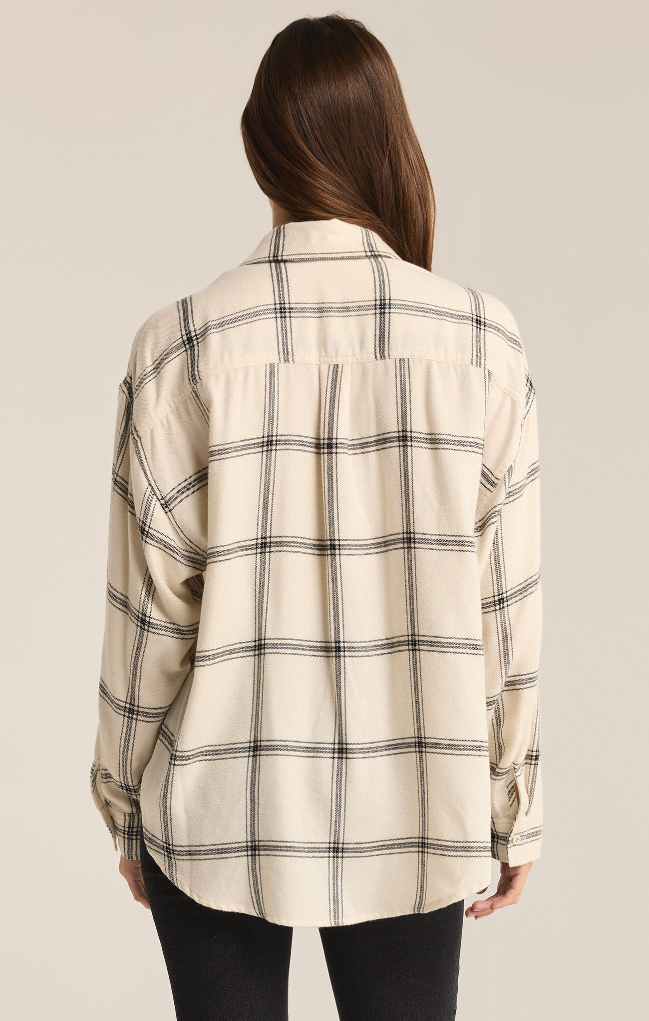 River Plaid Button Up Shirt Sea Salt