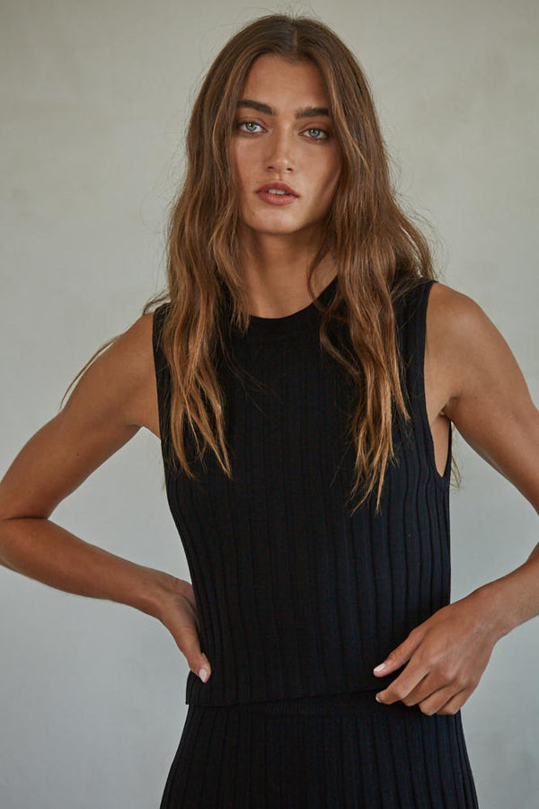 Sydney Sweater Ribbed Tank