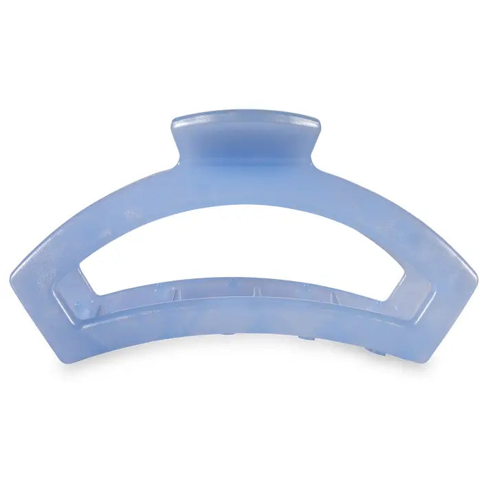 Open Large Hair Clip Blue Lagoon