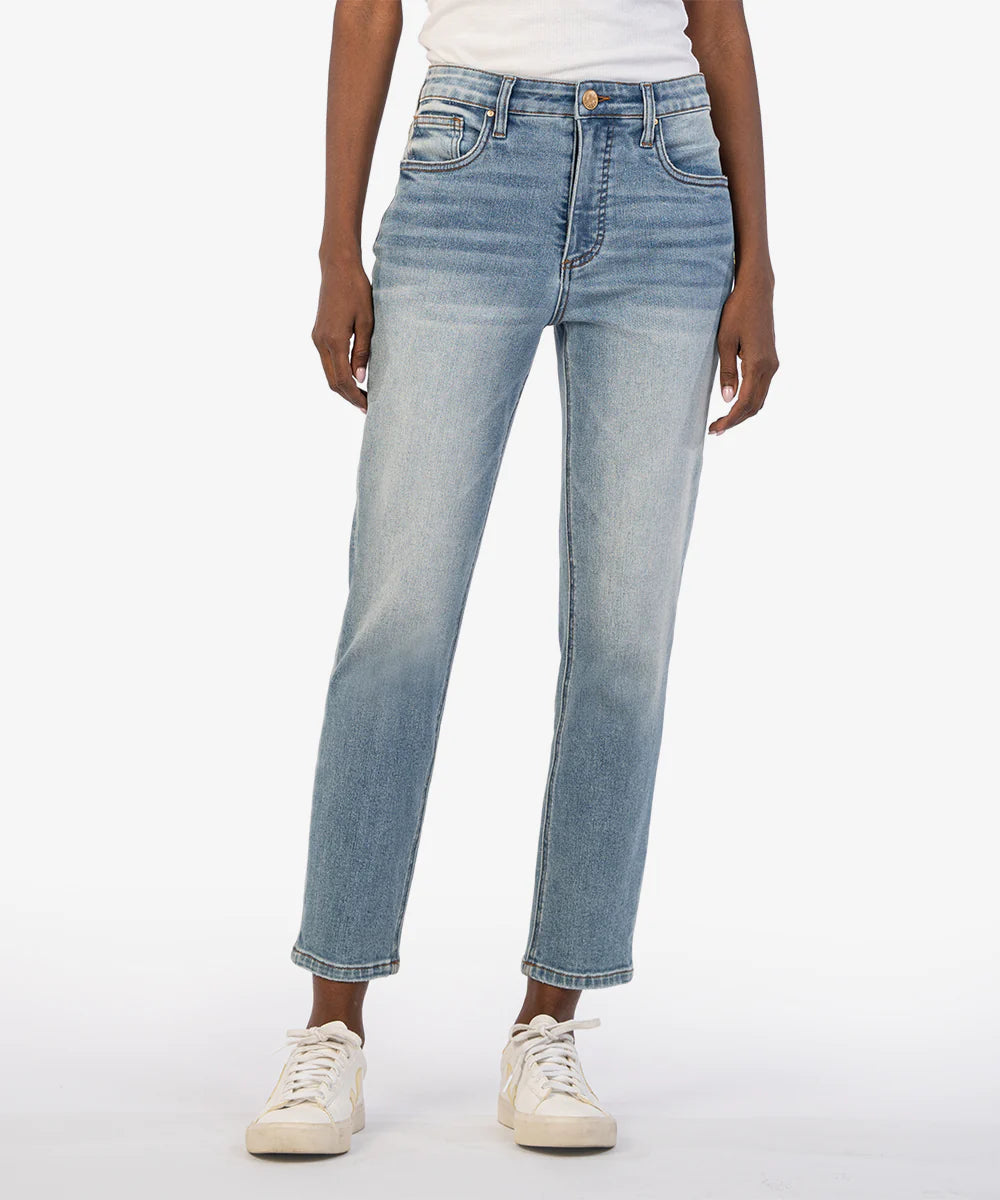 Rachael High Rise Regular Hem Mom Jeans Coherently