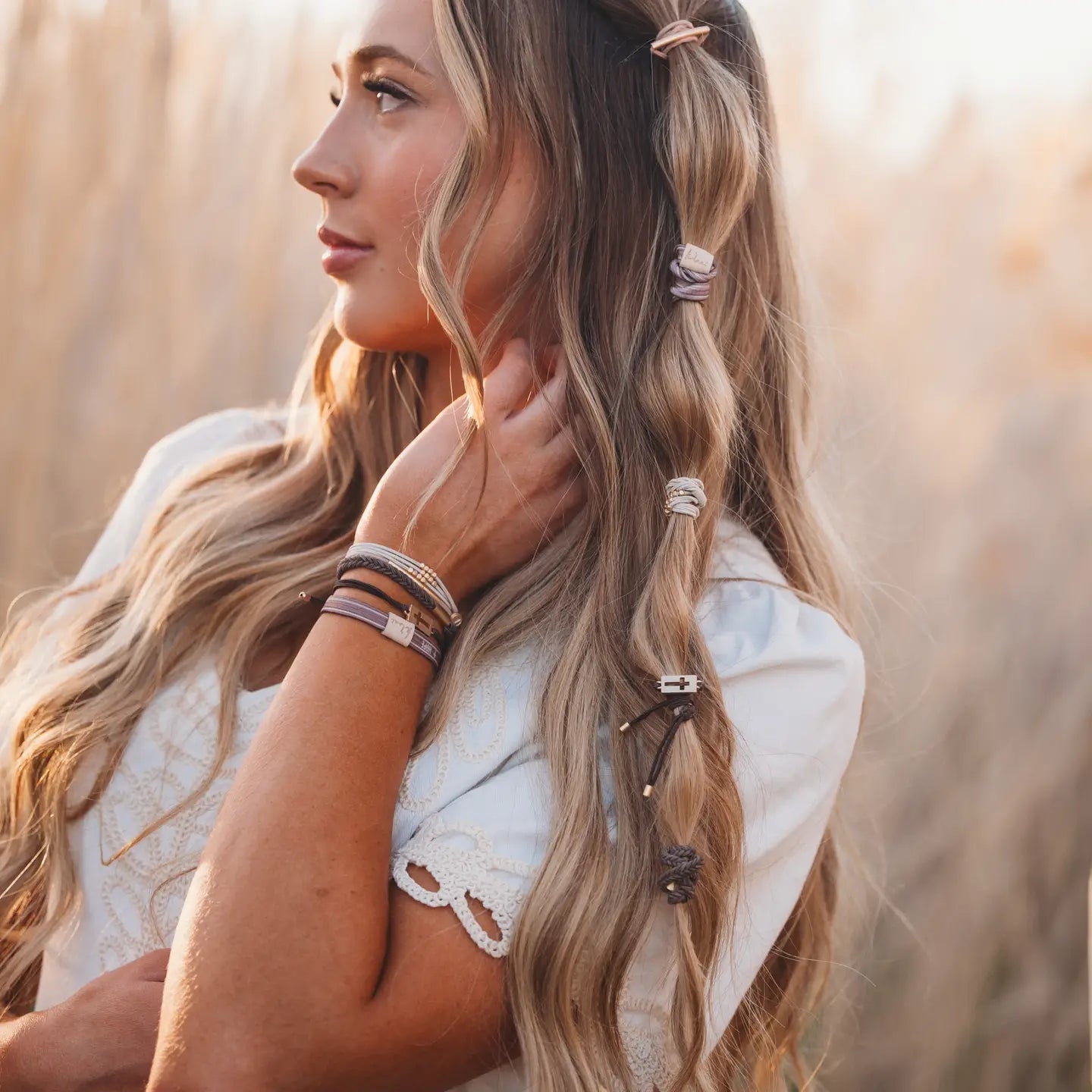 Hair Tie Bracelets Faith | Medium
