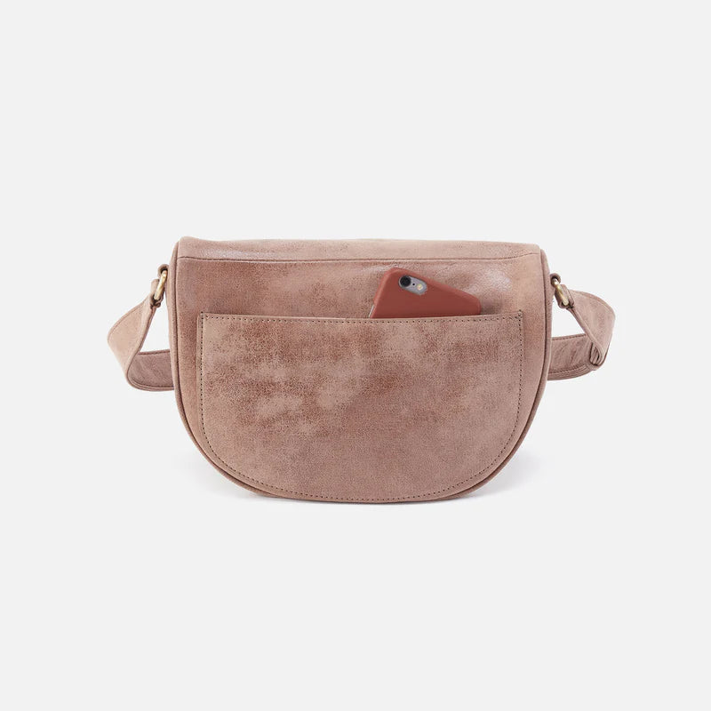 Juno Whipstitch Buffed Leather Belt Bag