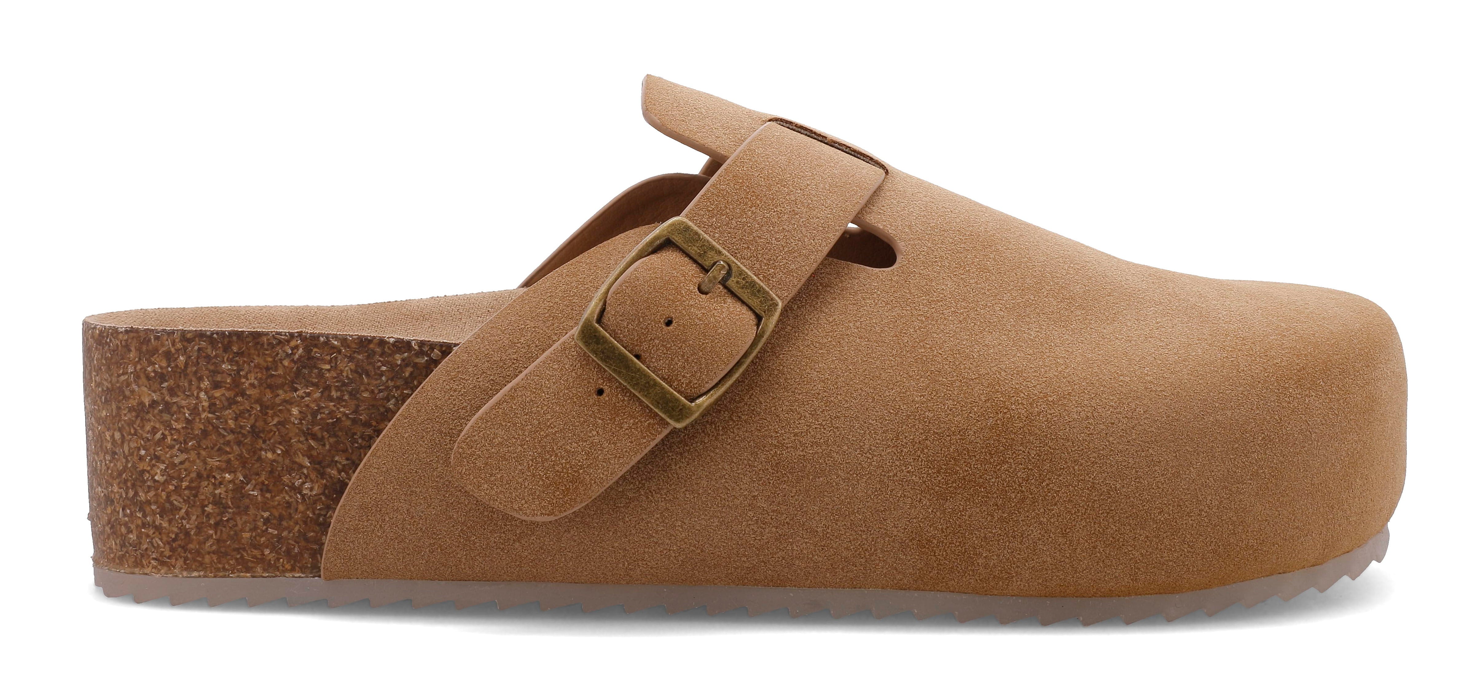 Qwest Clogs Taupe