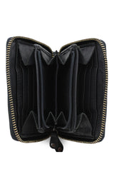 Mia Zip Wallet Black