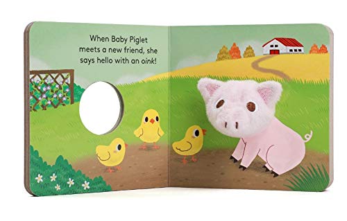 Baby Piglet Finger Puppet Book