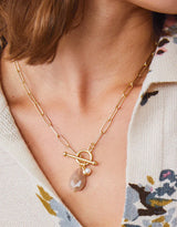 Suzy Toggle 18" Necklace - Blush