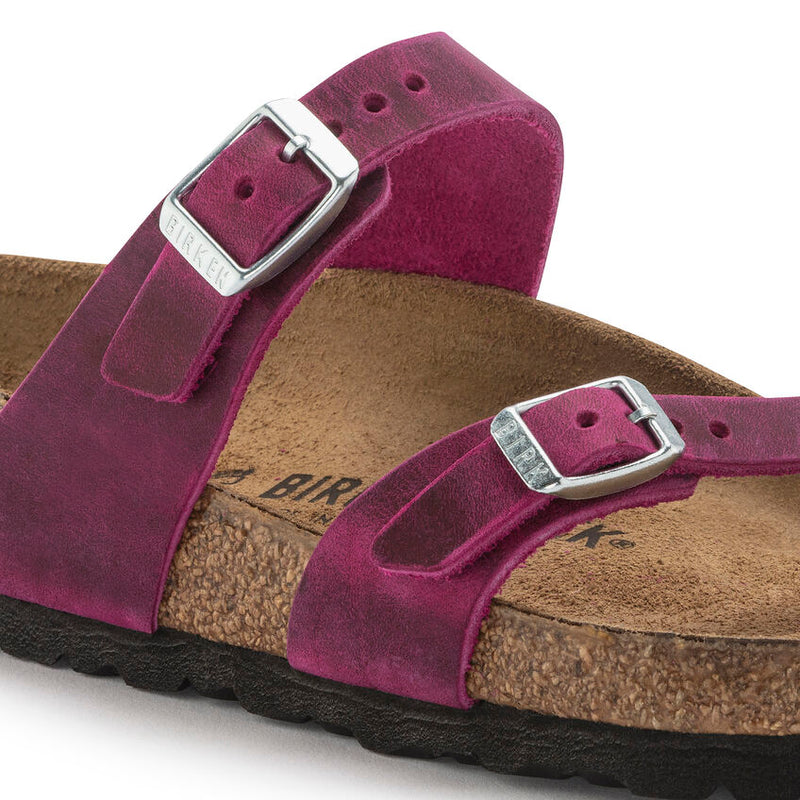 Mayari Sandals Festival Fuchsia Oiled Leather