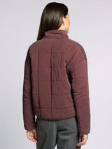 Brina Quilted Jacket Crushed Berry