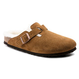 Boston Sherling Suede Clogs Mink