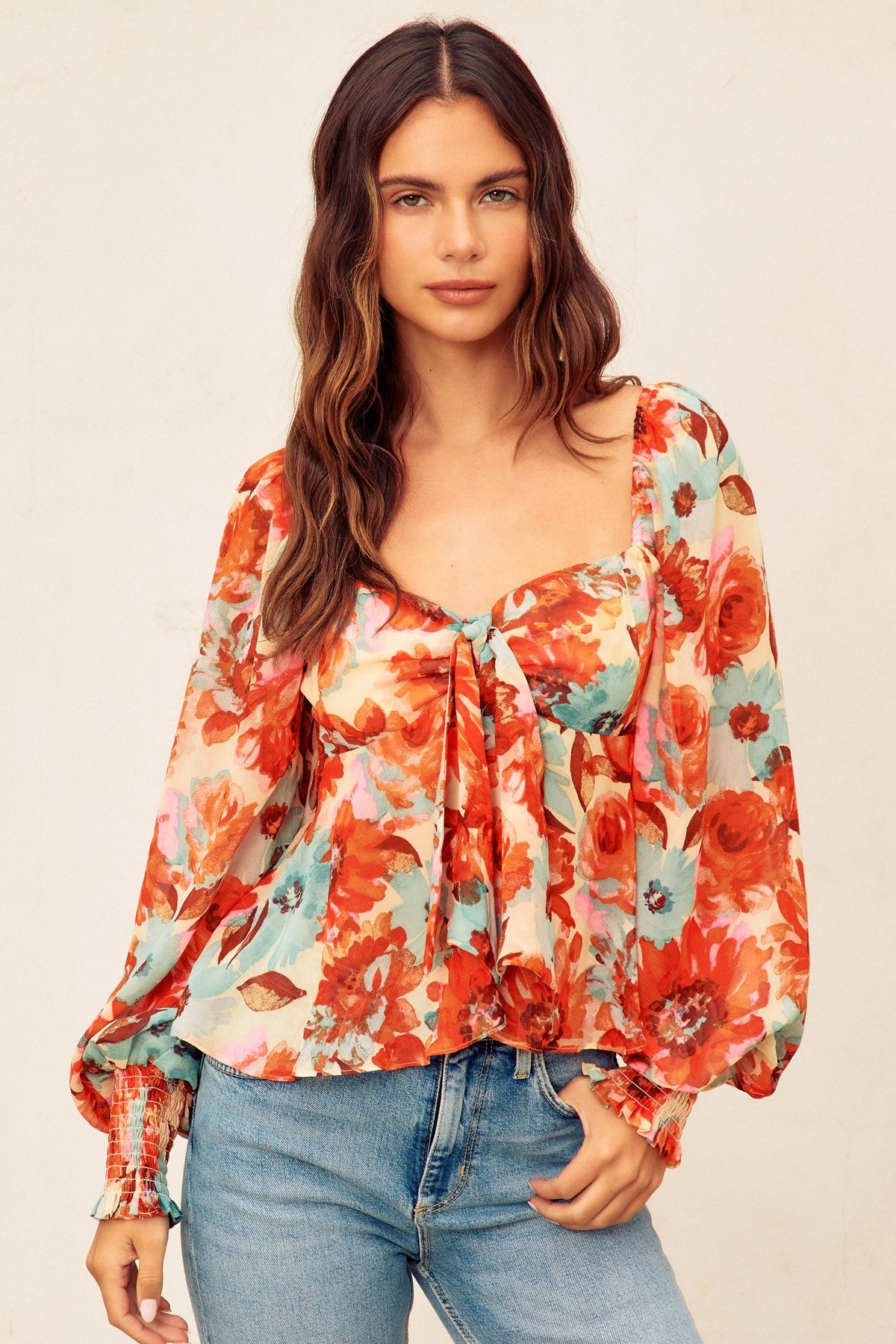 Bright Eyed Sweetheart Flared Top Autumn Garden