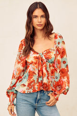 Bright Eyed Sweetheart Flared Top Autumn Garden