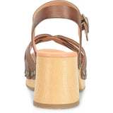 Ester Heeled Sandals Brown Terra