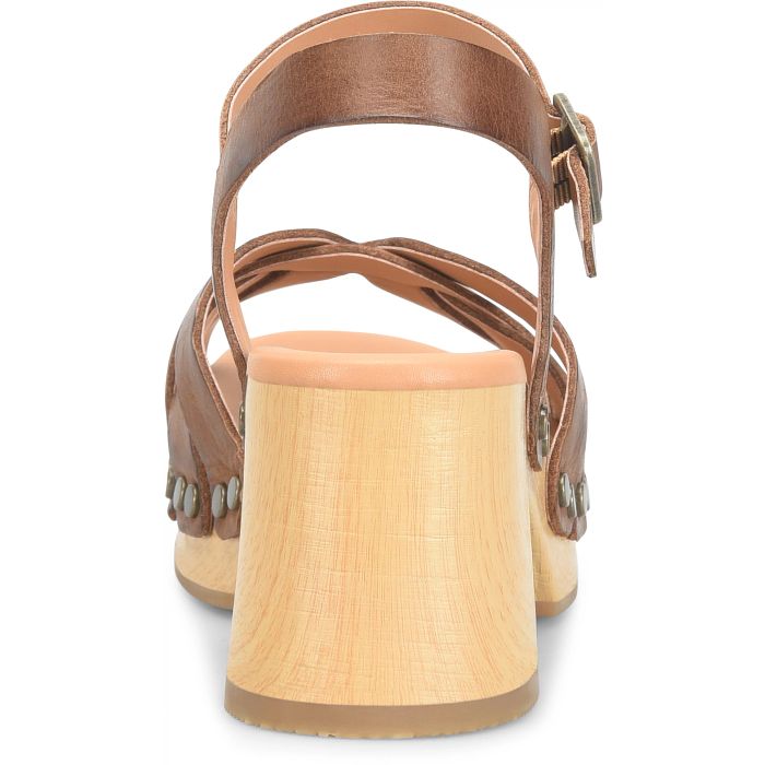 Ester Heeled Sandals Brown Terra