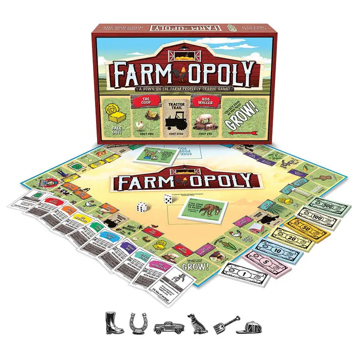 Farm-Opoly (New Design) Board Game