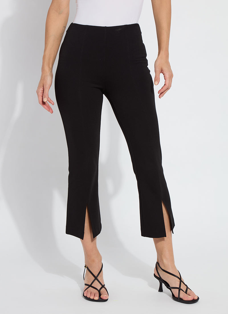 Chantae Split Ankle Kick Flare Black