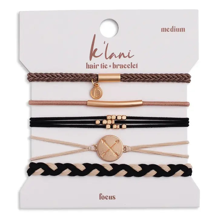 Hair Tie Bracelets Focus | Large