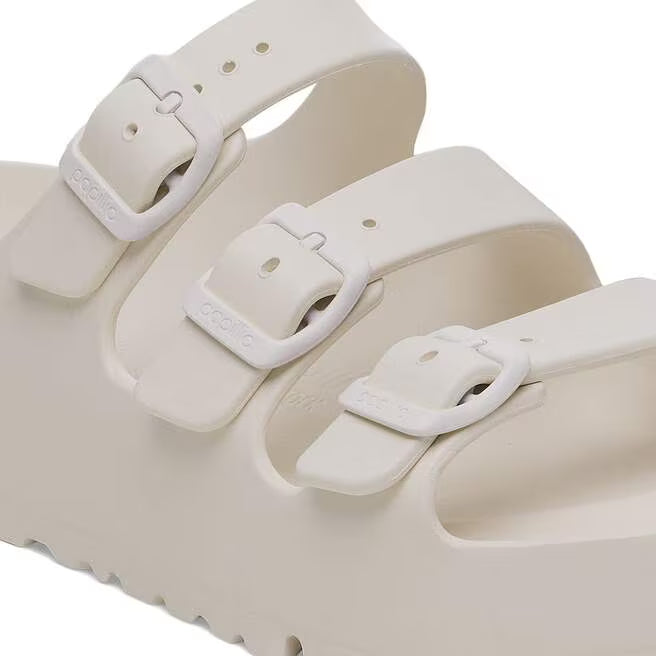 Florida III Flex Platform EVA Sandals Eggshell