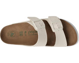 Arizona Flex Platform Birko-Flor Sandals Eggshell