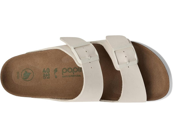 Arizona Flex Platform Birko-Flor Sandals Eggshell