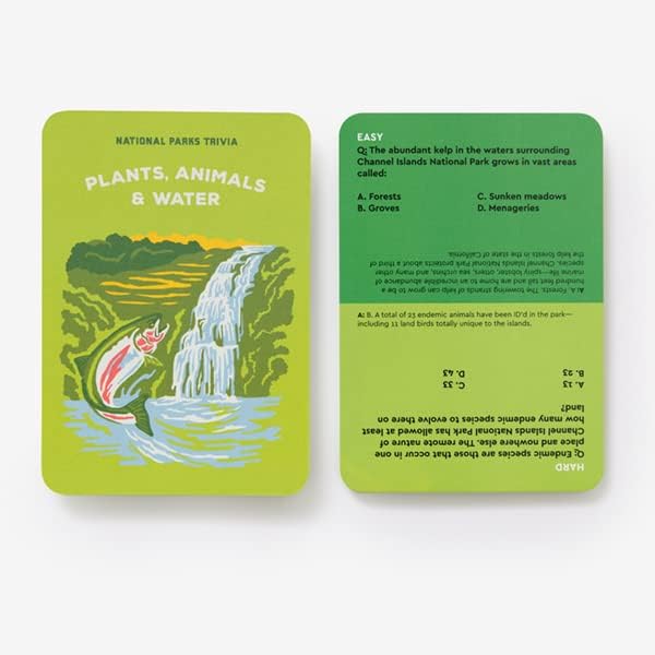 National Parks Trivia: A Card Game