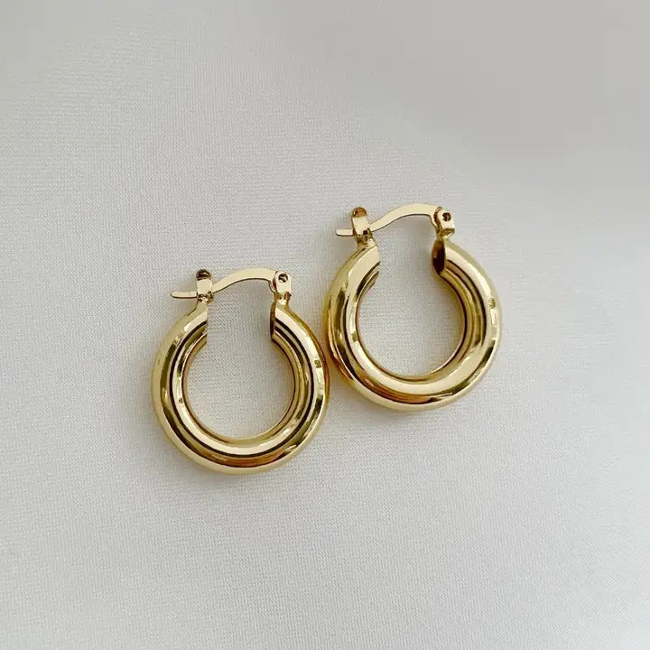 Erin Gold Filled Hoop Earrings