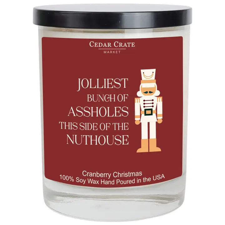 USA Made Funny Holiday Candles - 13.5 OZ