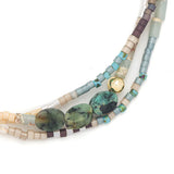 Mixed Media Bracelet Transformation | African Turquoise