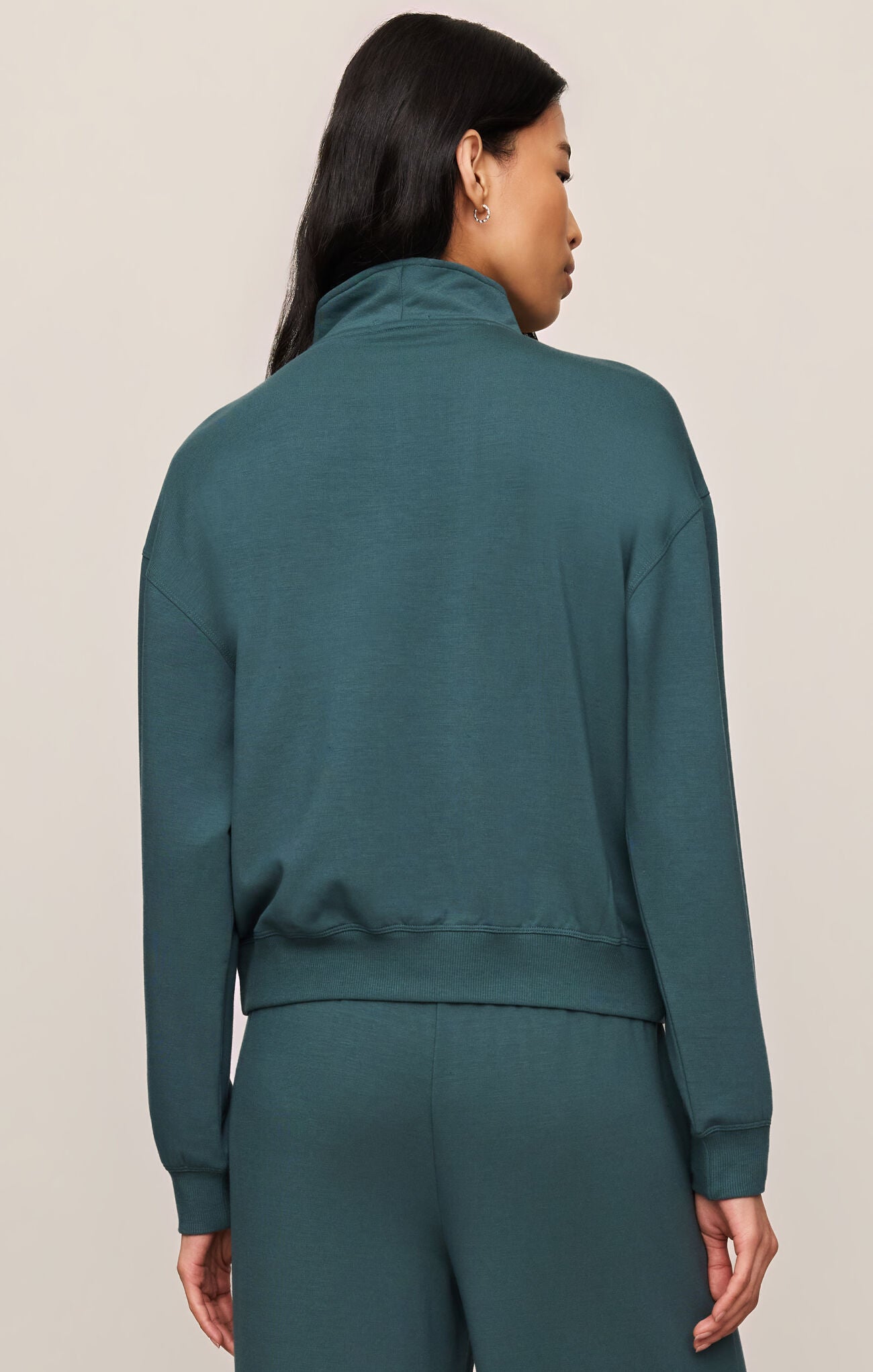 Gate Check Modal Sweatshirt Emerald Cove