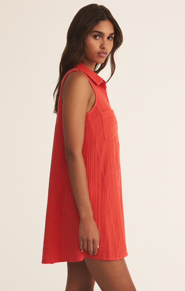 New Light Mini Dress Cabana Red