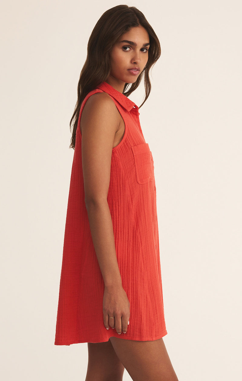 New Light Mini Dress Cabana Red