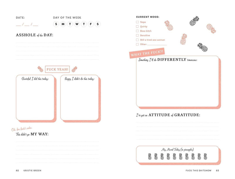 Fuck This Shitshow Gratitude Journal