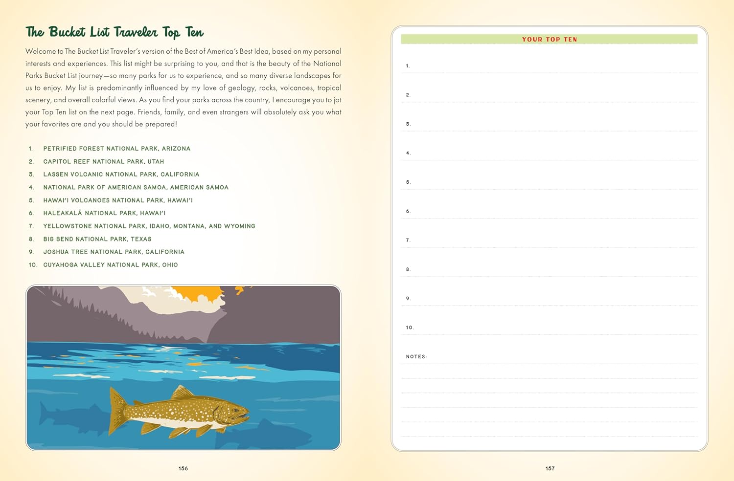 The National Parks Bucket List