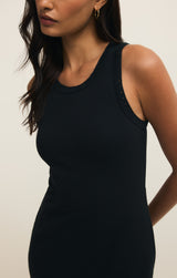 Clarke Midi Dress Black