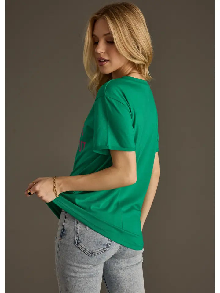 Maybe Margaritas Think About Me Too Tee Multi