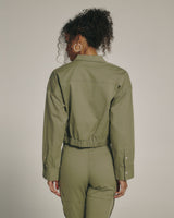Eula Trucker Jacket Olive