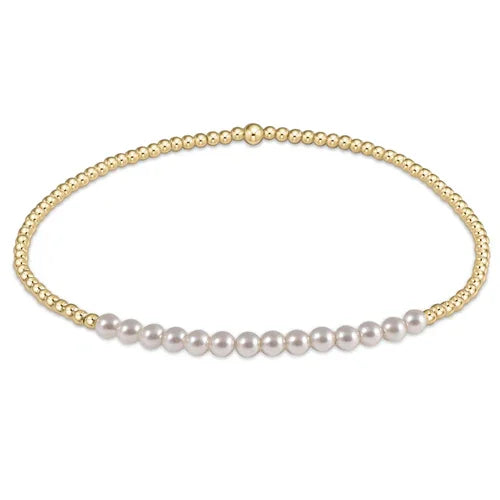 Gold Bliss 3mm Bead Bracelet