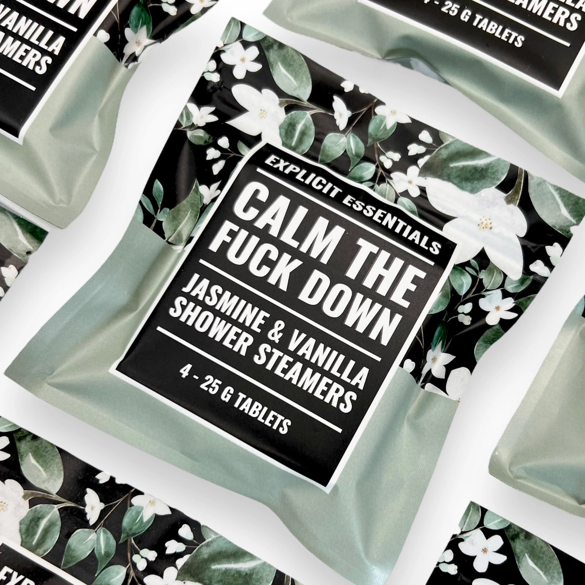 Explicit Essentials Shower Steamers 4 Pack